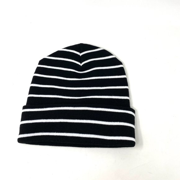 Vans MN Breaking Curf Beanie Black White Skateboarding Hat Women Men VN0A5GUV2UC - Picture 2 of 8